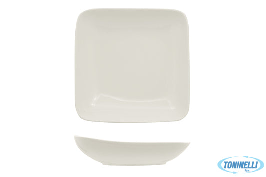 Ariane Fine Porcelain Vital Square - Piatto Fondo Cm 21 Asimmetrico - 22686
