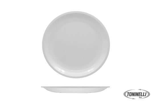 Vivenzi Produzioni Srl Vivenzi-Piatto Piano Cm 23 Melamina Bianco  V0355 - 13234