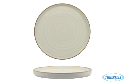 Saturnia  Vortex Bianco - Oslo Piatto Piano Nordic Cm 20 - 22825