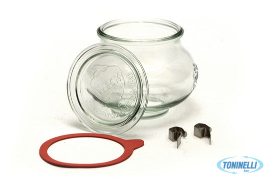 Dosen-Zentrale Zuchner Gmbh Weck R Deco - Vasetto Ml560 Con Coperchio 80Mm  901