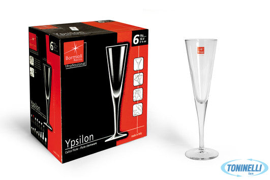Bormioli Rocco Ypsilon Confezione 6 Calici Flute Cl 16 125010 - 8416500