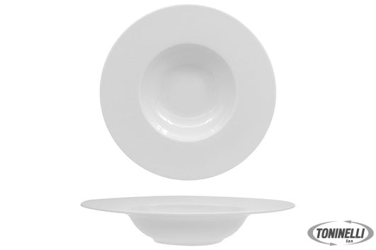 Tunisie Porcelaine Zen Tunisie Bianco-Pasta Bowl Cm.27  8300727 - 15949